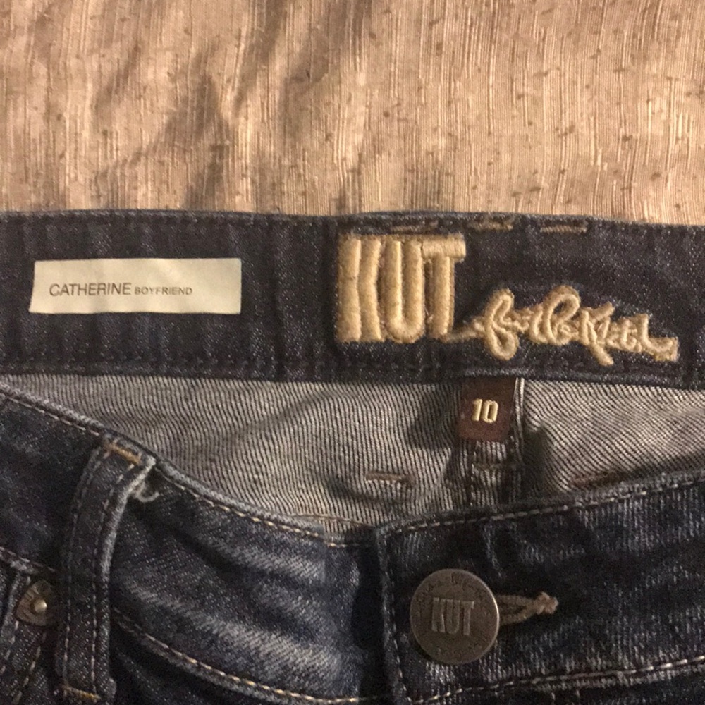 Kut from the Kloth Catherine Boyfriend Jeans Sz 10